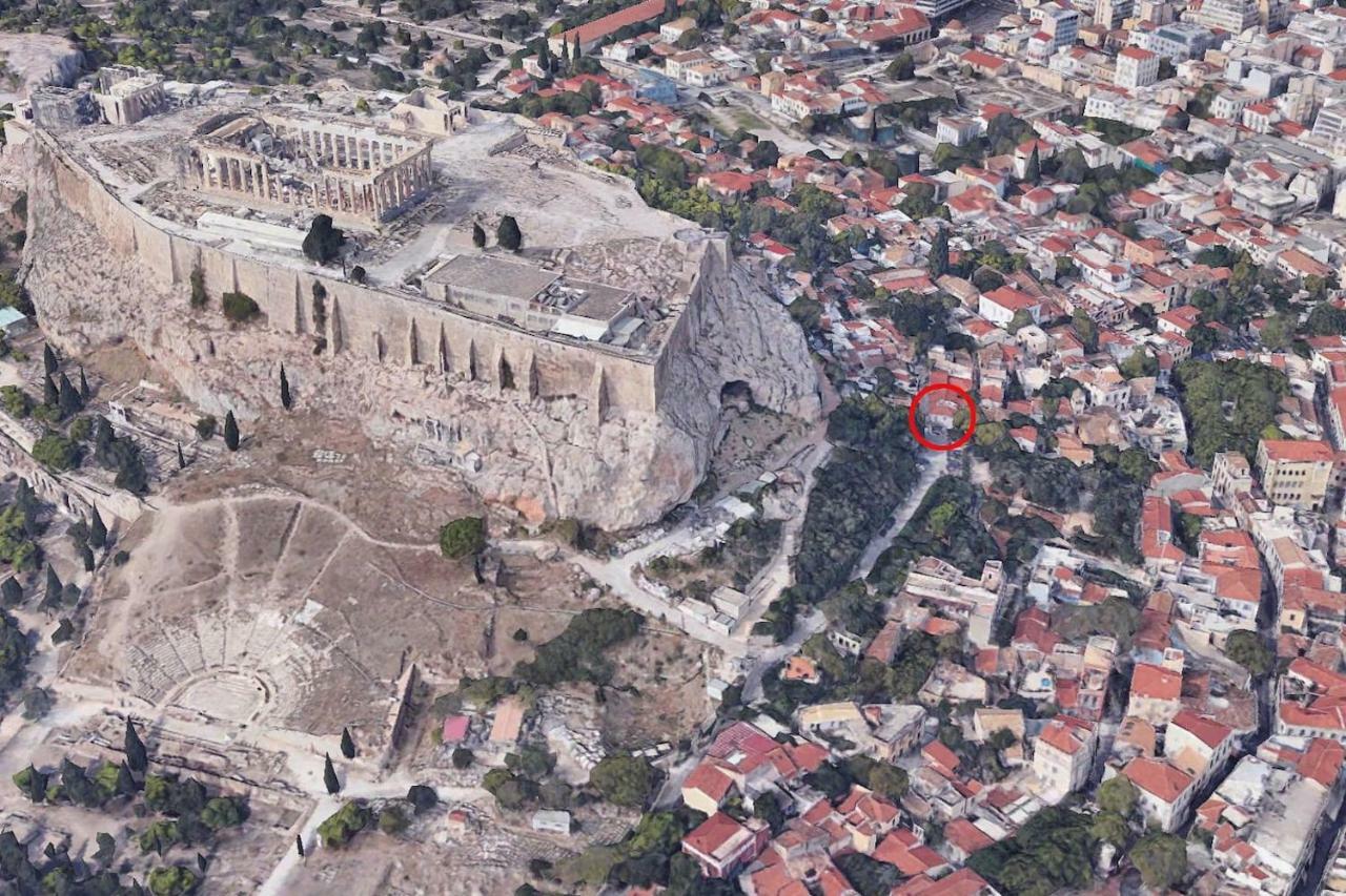 In The Shadow Of Acropolis Appartement Athene Buitenkant foto